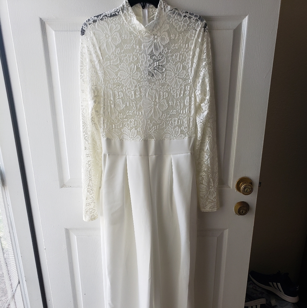 White jumpsuit